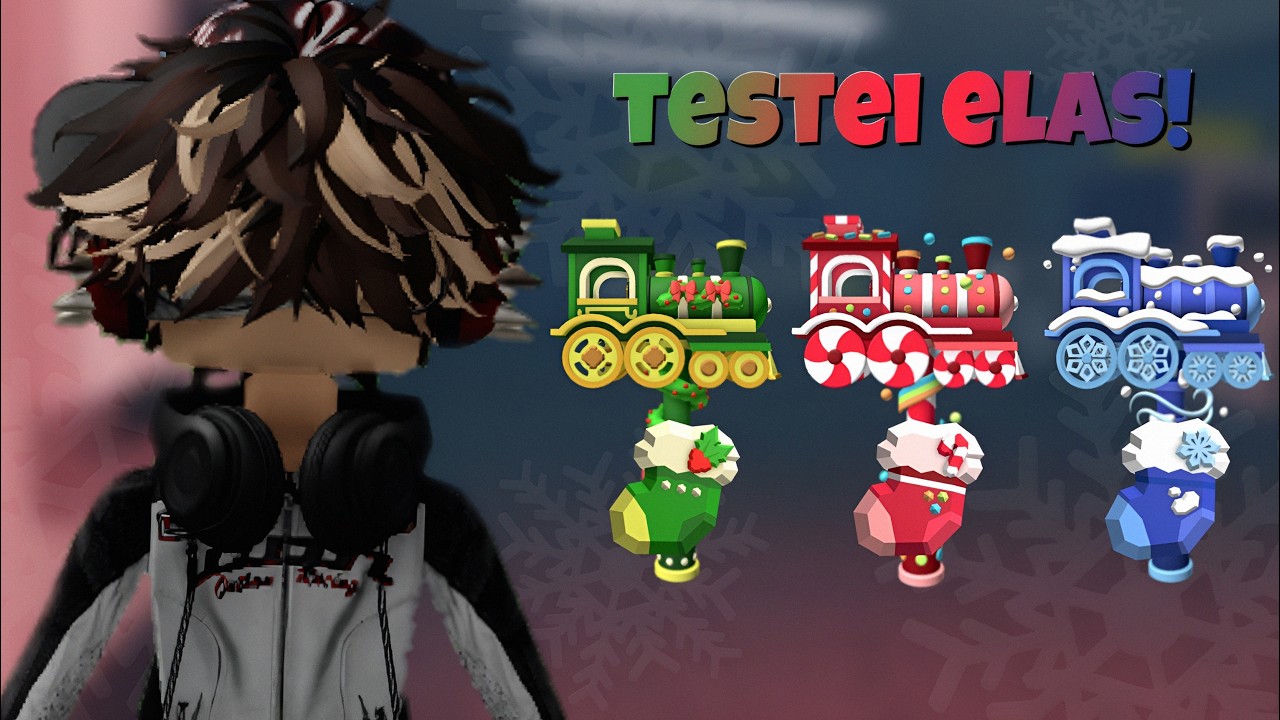 TESTEI AS MARRETAS DE TRENS NO MARRETÃO! | Flee The Facility