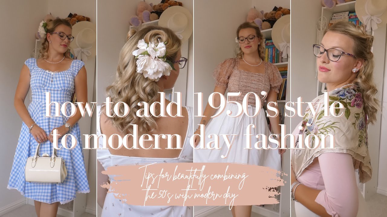 HOW TO ADD 1950's STYLE TO MODERN DAY FASHION | Vintage styling tips | Katie la vie en rose