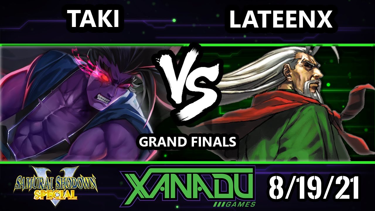 F@X 419 GRAND FINALS - Taki [L] (Rasetsumaru) Vs. LATEENX (Yunfei) Samurai Showdown 5 Special