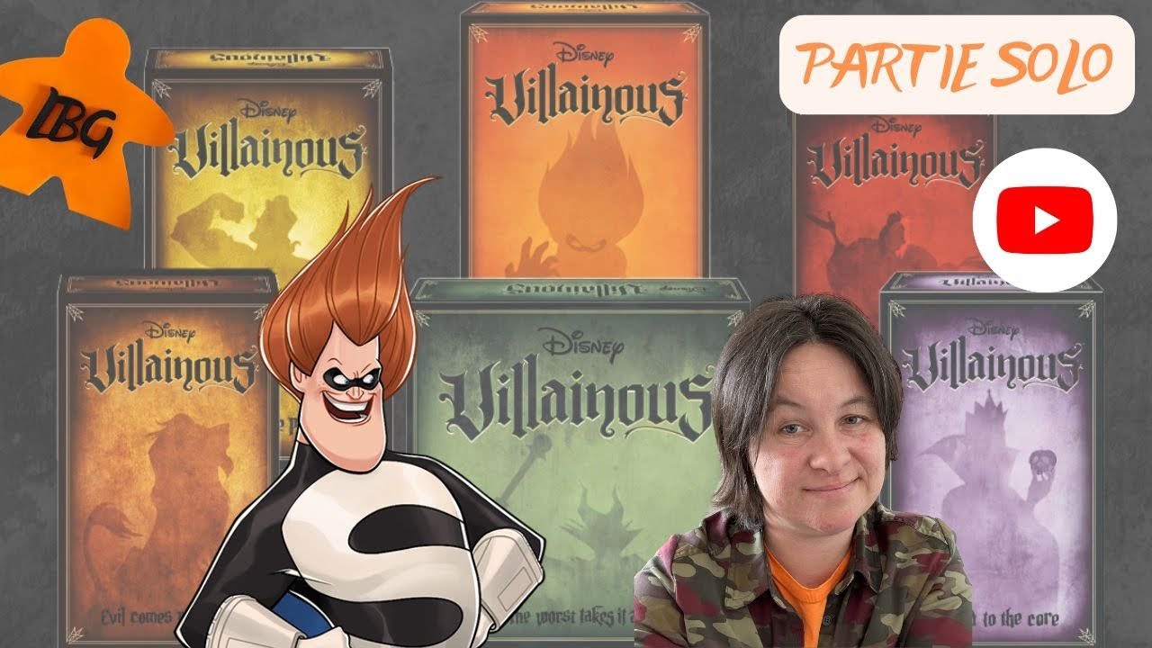 Disney Villainous - Syndrome (en solo - tournoi)