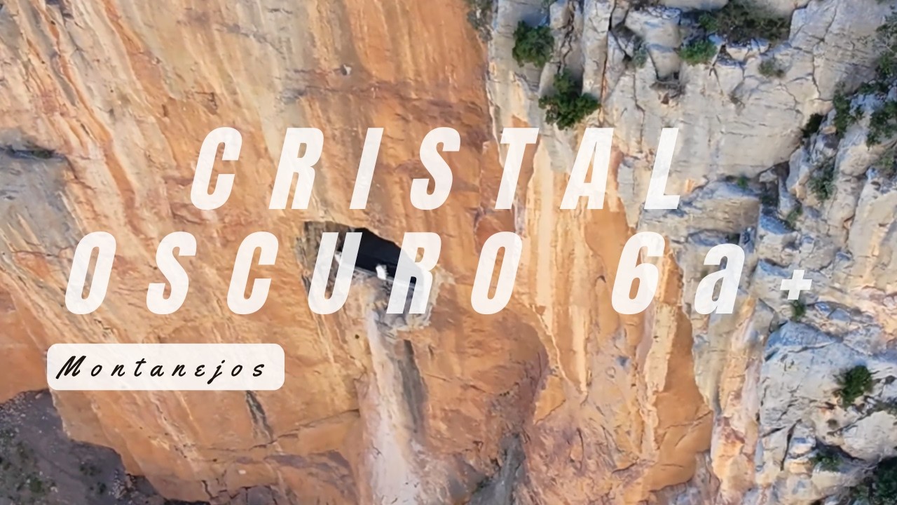 CRISTAL OSCURO 6a+ PARED DE FISURAS Montanejos