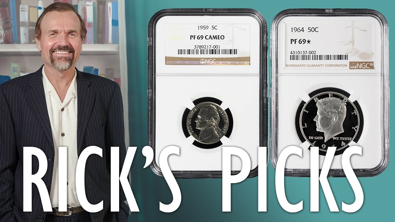 Rick's Picks: 1964 Kennedy Half Dollar NGC PF69 Star and more!