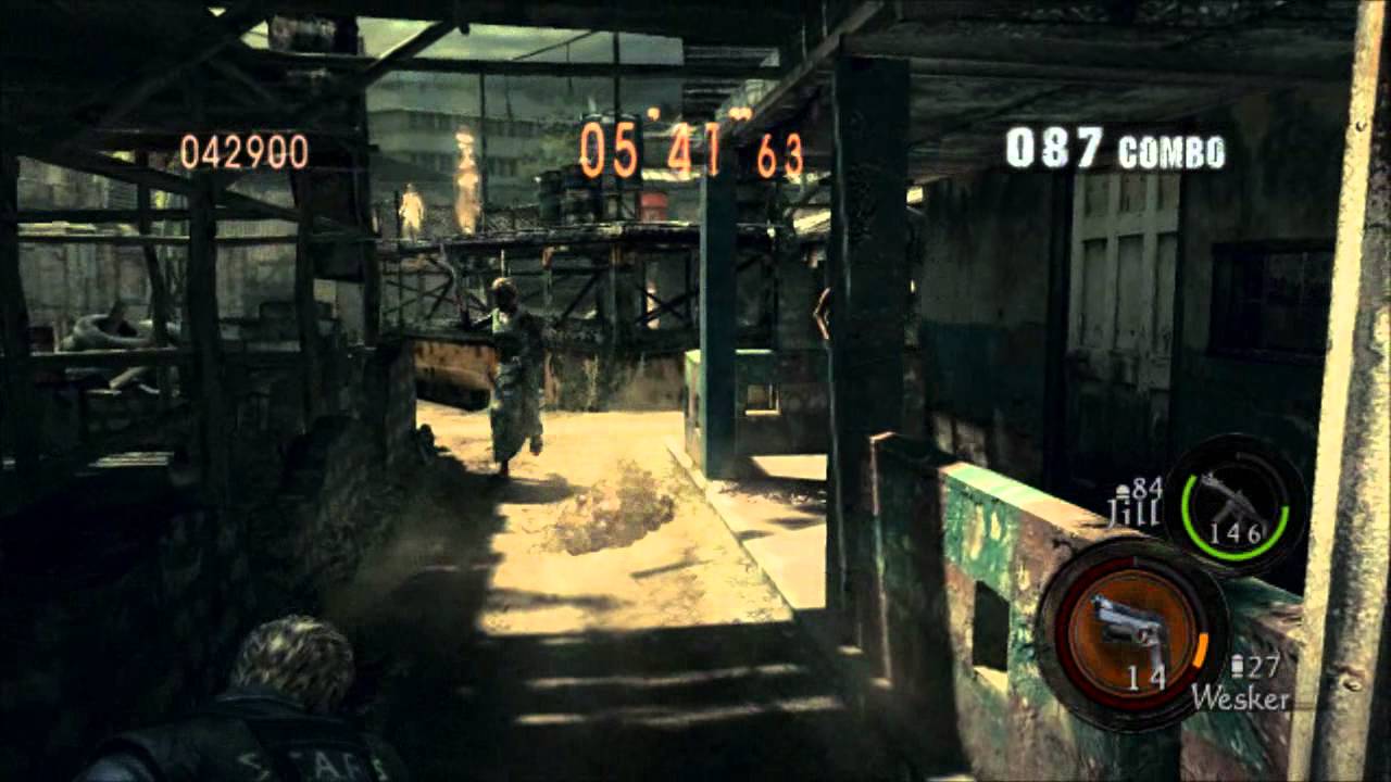 Resident Evil 5 Mercenaries 1,055,502 Jill WR