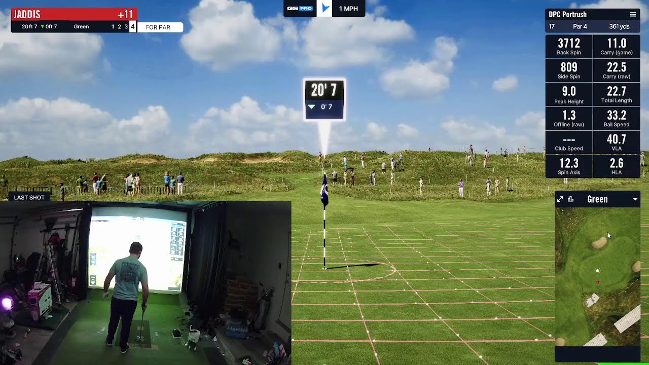 SCS Golf Sim Stream - John Week 3