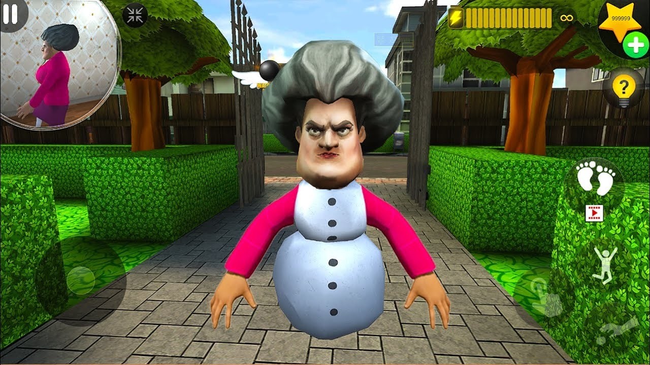 Miss T vs The Snowman – The Chill Battle You Didn’t Expect! ☃️😱 | Scary Teacher 3D