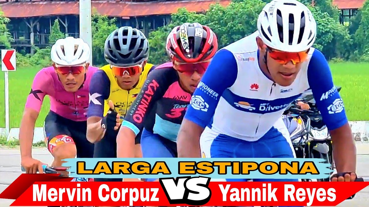 MERVIN CORPUZ NAKIPAGSABAYAN SA ANGATAN,MATAPOS SUMEMPLANG  SA LARGA ESTIPONA CYCLING RACE