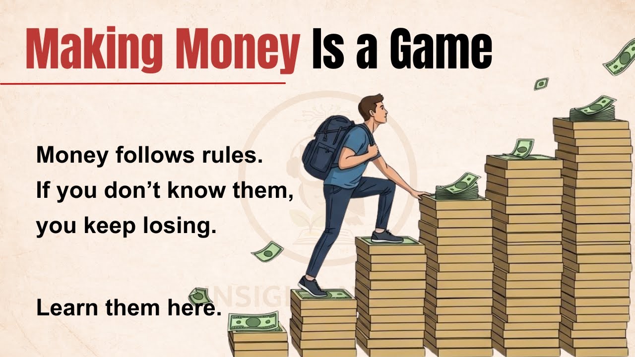 Making Money Is a Game | Learn English With Podcast | Motivational Lessons ✅