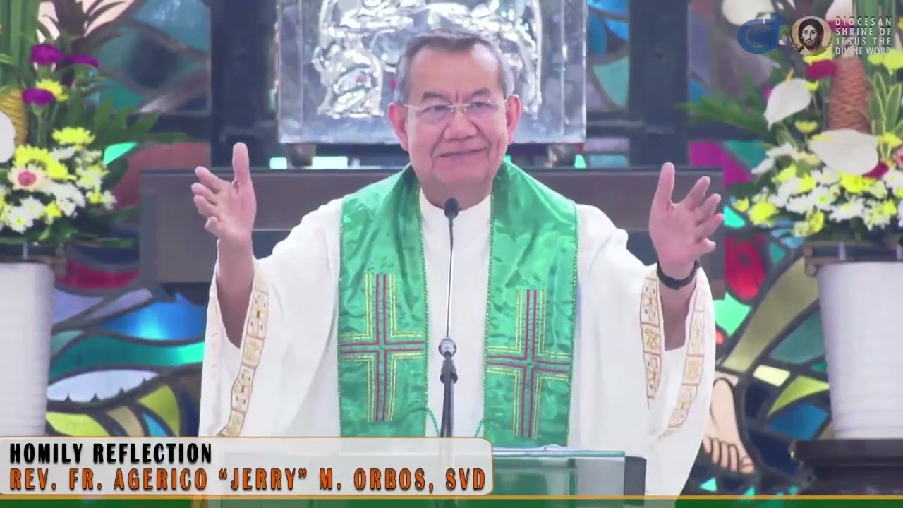 𝗪𝗵𝗮𝘁 𝗮𝗿𝗲 𝘆𝗼𝘂 𝗟𝗜𝗩𝗜𝗡𝗚 𝗙𝗢𝗥? | Homily 14July 2024  with Fr. Jerry Orbos, SVD | 15th Sunday Ordinary Time