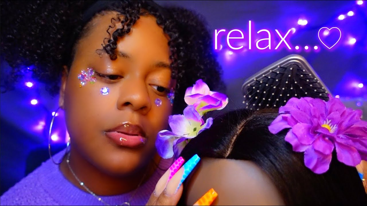 ASMR - Massaging & Oiling Your Scalp After a Long Stressful Day 💆🏽‍♀️😴✨(RELAX & SLEEP)