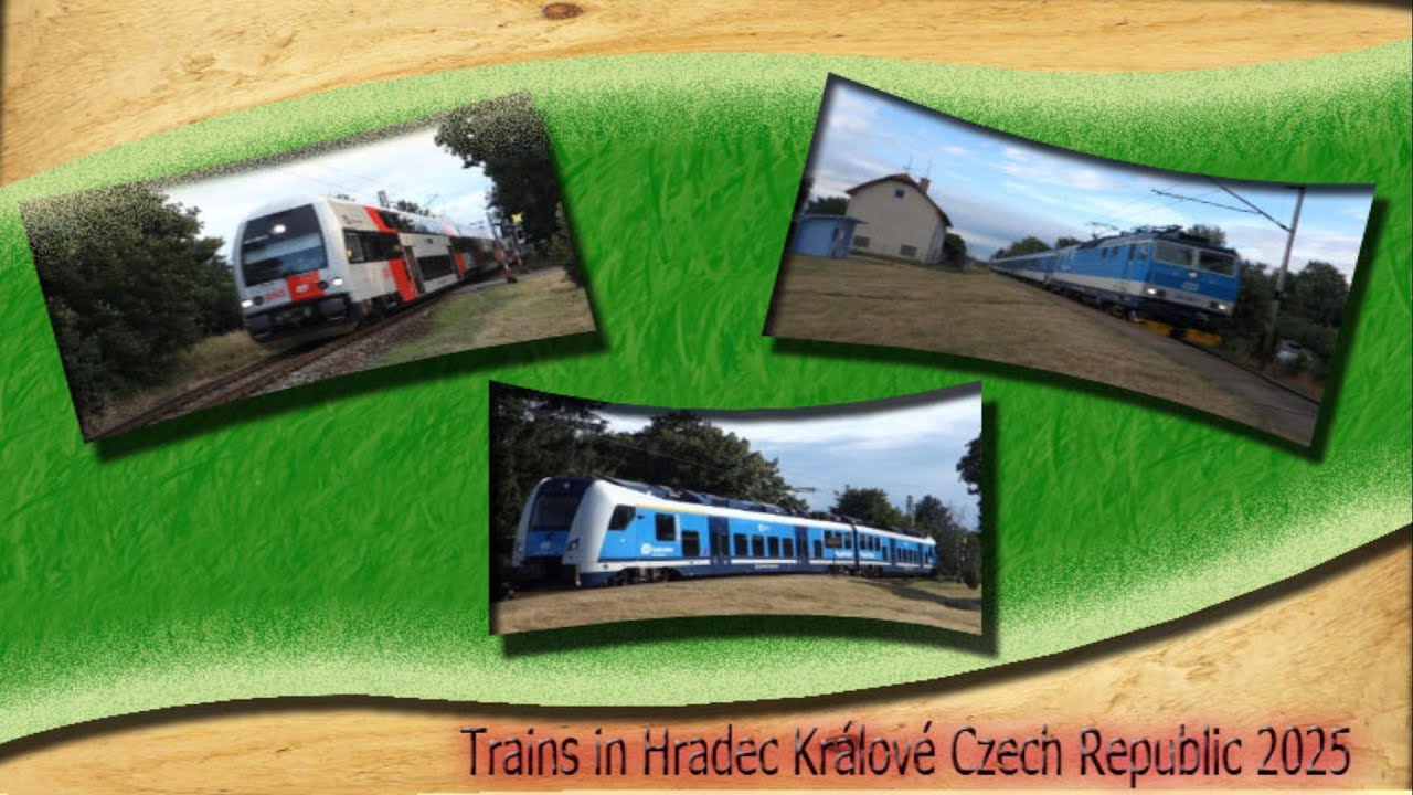 POWERFUL TRAINS of Hradec Králové! 🇨🇿🚆 | Česká Železnice