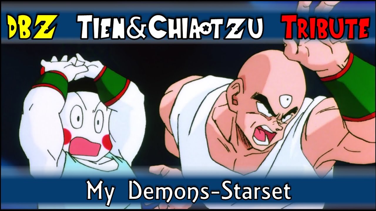 DBZ Tien & Chiaotzu AMV Tribute- My Demons