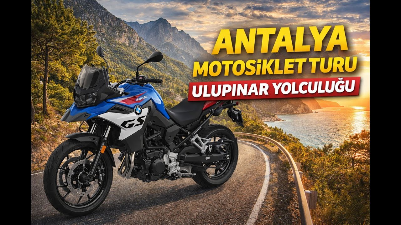 Ulupınar Motor Gezisi | Virajlı Dağ Yolları & Manzaralı Motovlog | BMW F800GS