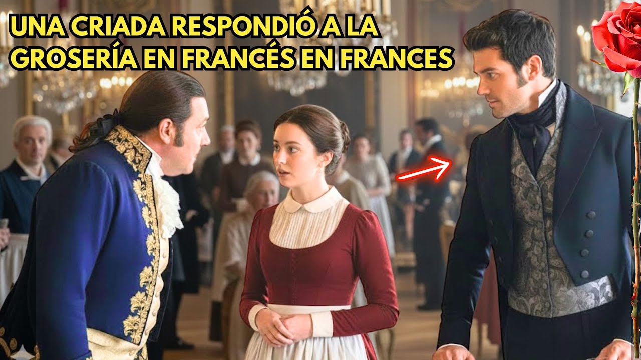 💔UNA CRIADA RESPONDIÓ A LA GROSERÍA DEL CONDE EN FRANCÊS, ENTONCES EL DUQUE ORGULLOSO DESCUBRIÓ QUE