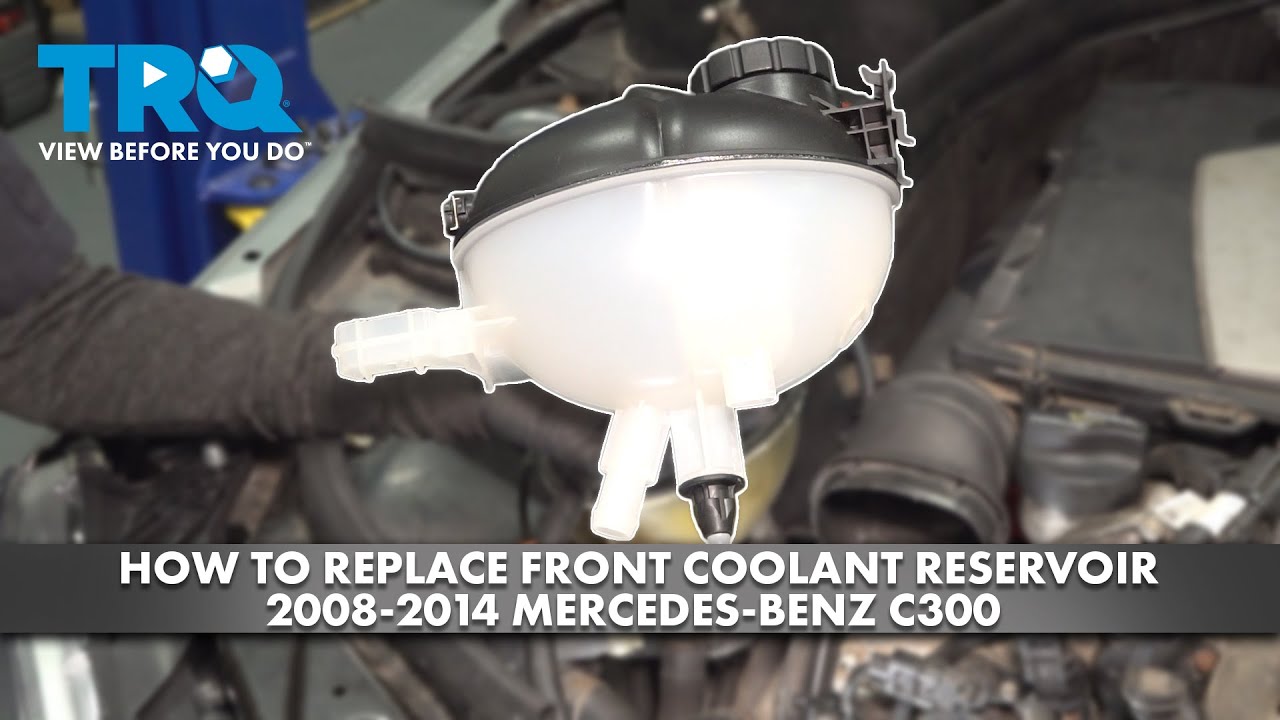 How to Replace Front Coolant Reservoir 2008-2014 Mercedes-Benz C300