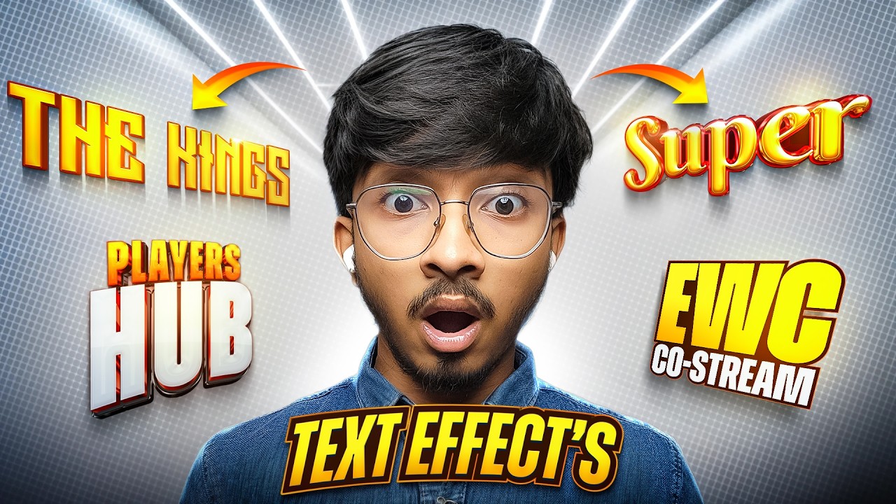 How to Make Perfect Thumbnail Text in Photoshop!