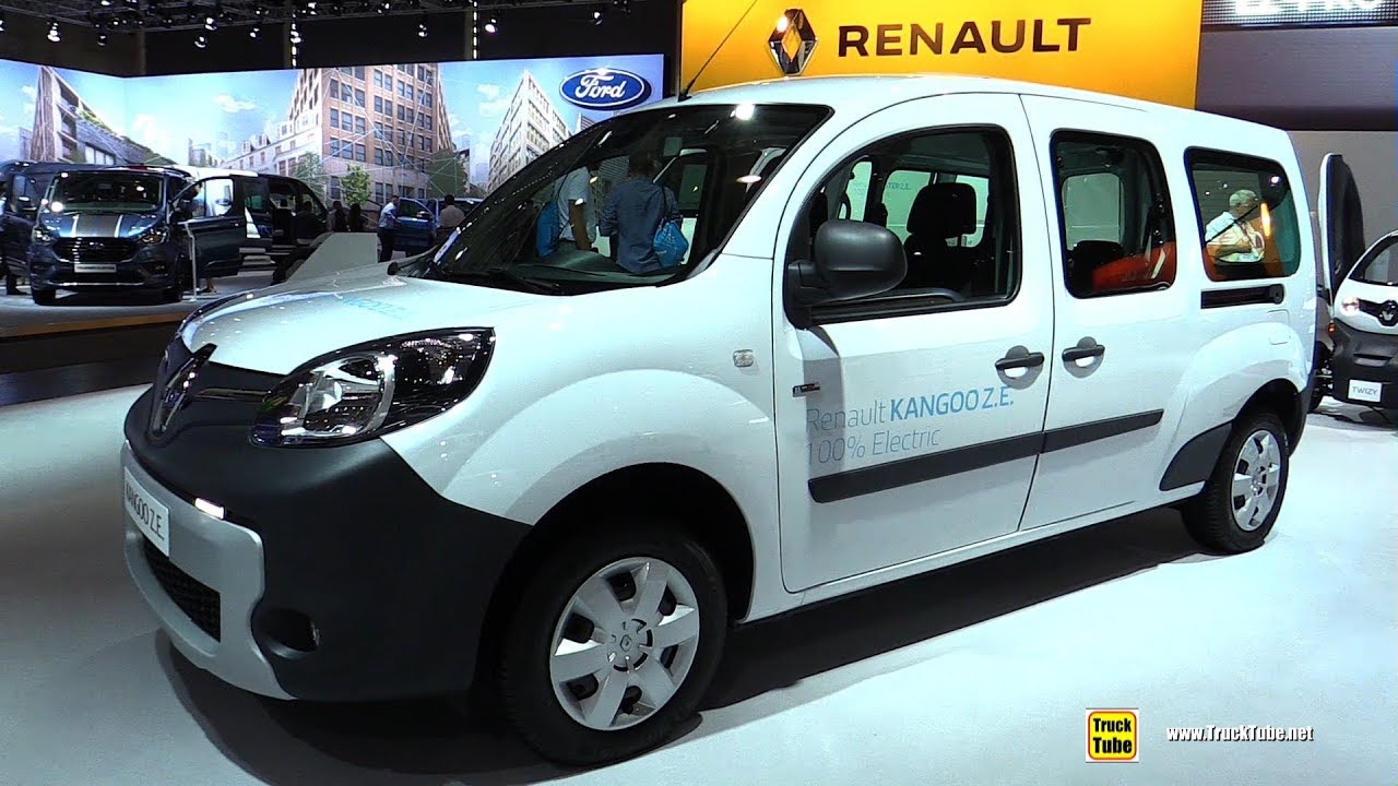 2019 Renault Kangoo ZE Electric Vehicle - Exterior and Interior Walkaround - 2018 IAA Hannover