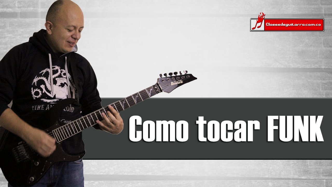 Toca Funk en guitarra eléctrica, técnica básica y estudio del ritmo