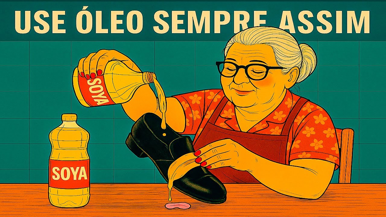 57 Truques Antigos da Vovó Usando Óleo de Cozinha que Você Deveria Saber Ainda Hoje