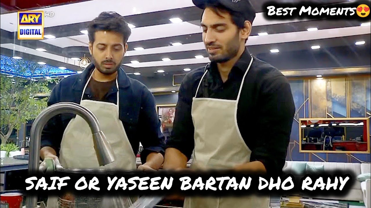 OUR HANDSOME BOYS WASHING POTS 😍| #tamashaseason4 Ep 44 #tamashauncut 