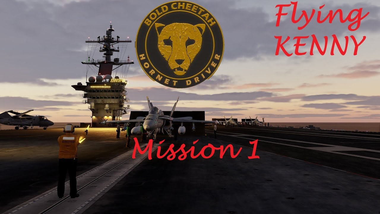DCS World F/A-18C Bold Cheetah Mission 1 - Show of force