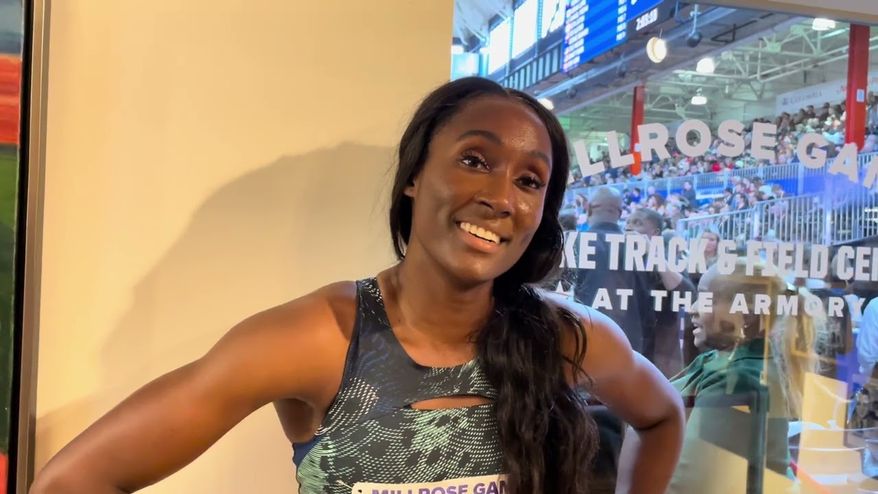 Talitha Diggs Wins 300m In Professional Debut At 2024 Millrose Games