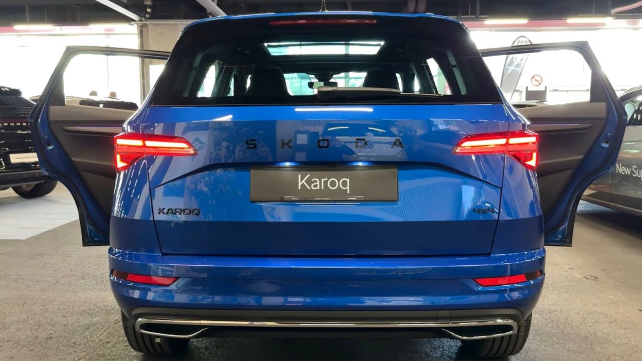 SKODA KAROQ 2024 (FACELIFT) - PRACTICALITY test & TRUNK SPACE (4x4, Sportline)