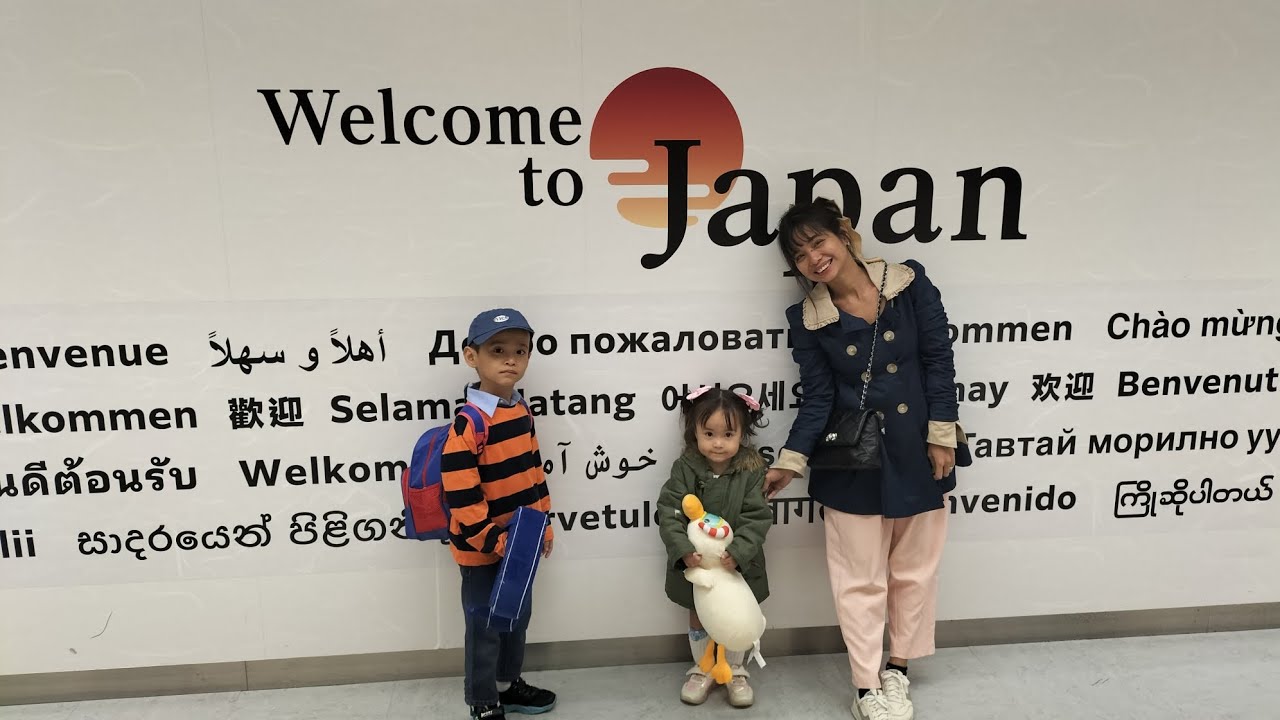Going home in Japan with family
