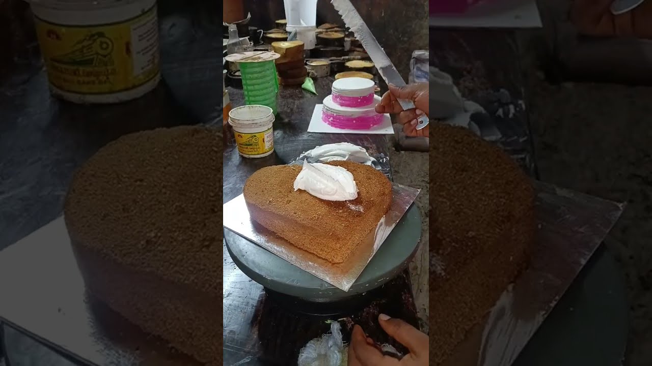 Harif cake kalakar  लाइव है!ice cream chocolate flavour of cake recipe birthday party cake