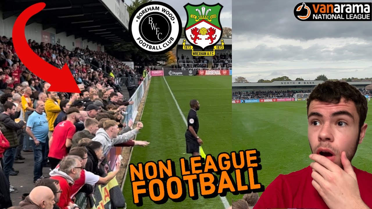 WREXHAM FANS *KICK OFF* Away to BOREHAM WOOD!!! - Non League Matchday Experience @ Meadow Park