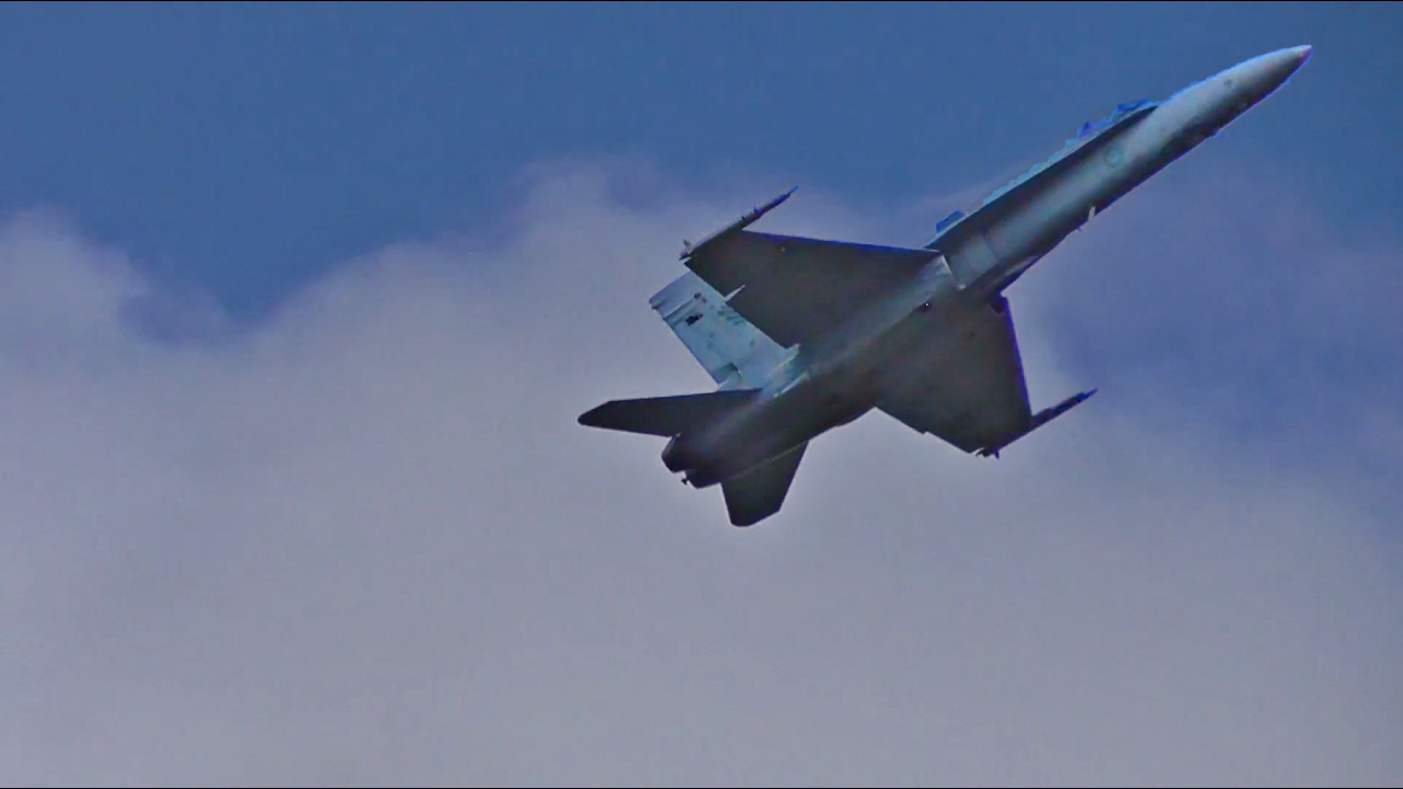 F/A 18 HORNET | RAAF | Airshow Display at RNZAF Base Ohakea