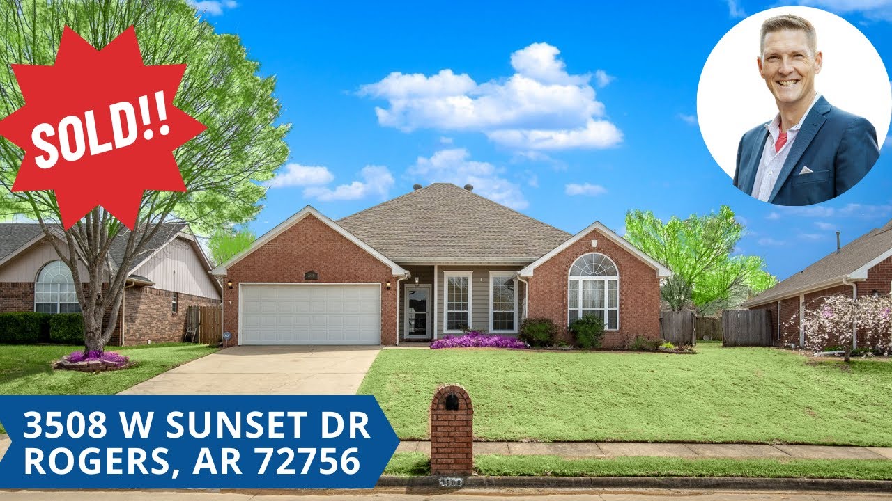 3508 W Sunset Dr Rogers, AR 72756 | Home for Sale | SOLD