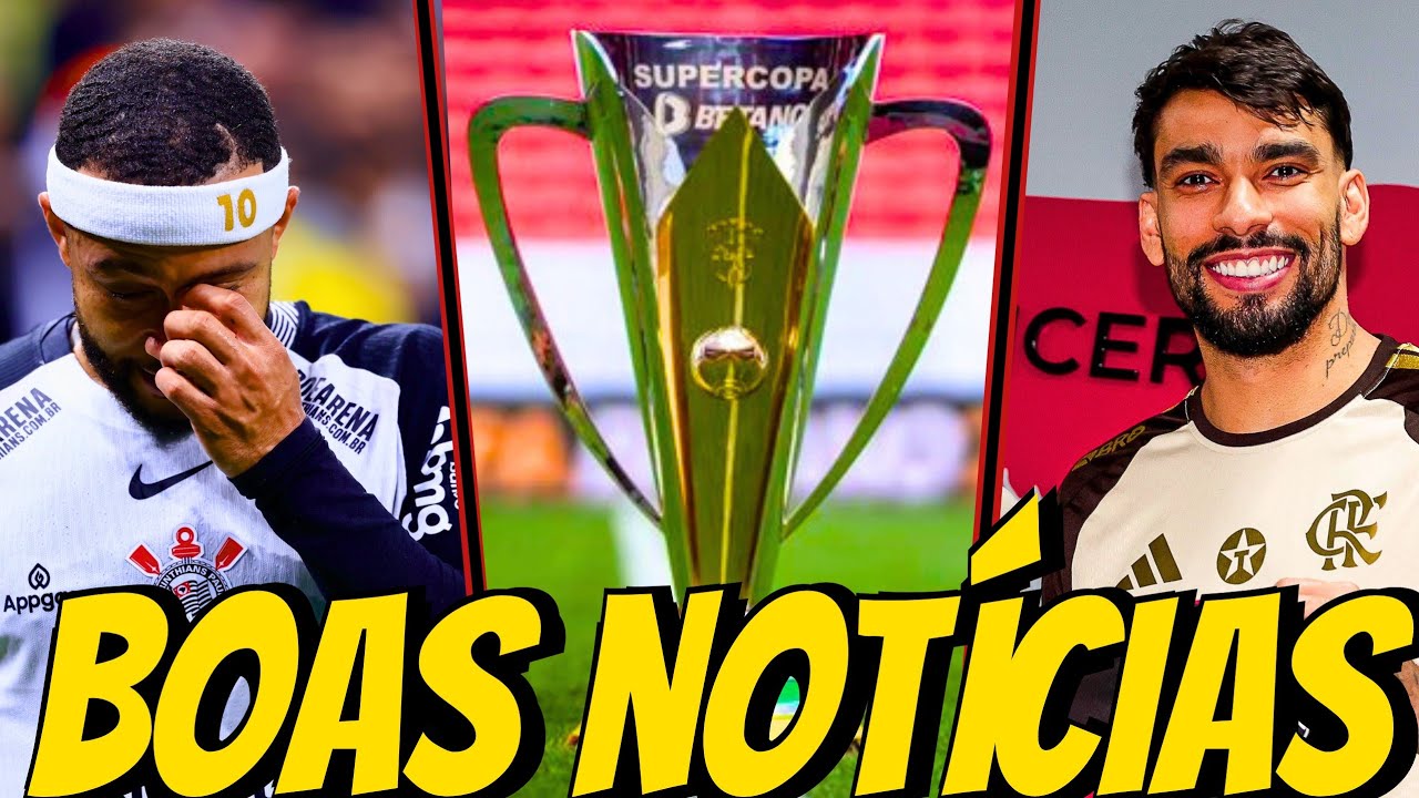 FLAMENGO DEU MUITA SORTE! PAQUETÁ NA DECISÃO DA SUPERCOPA! BIZARRA PREMIAÇÃO NO CORINTHIANS!
