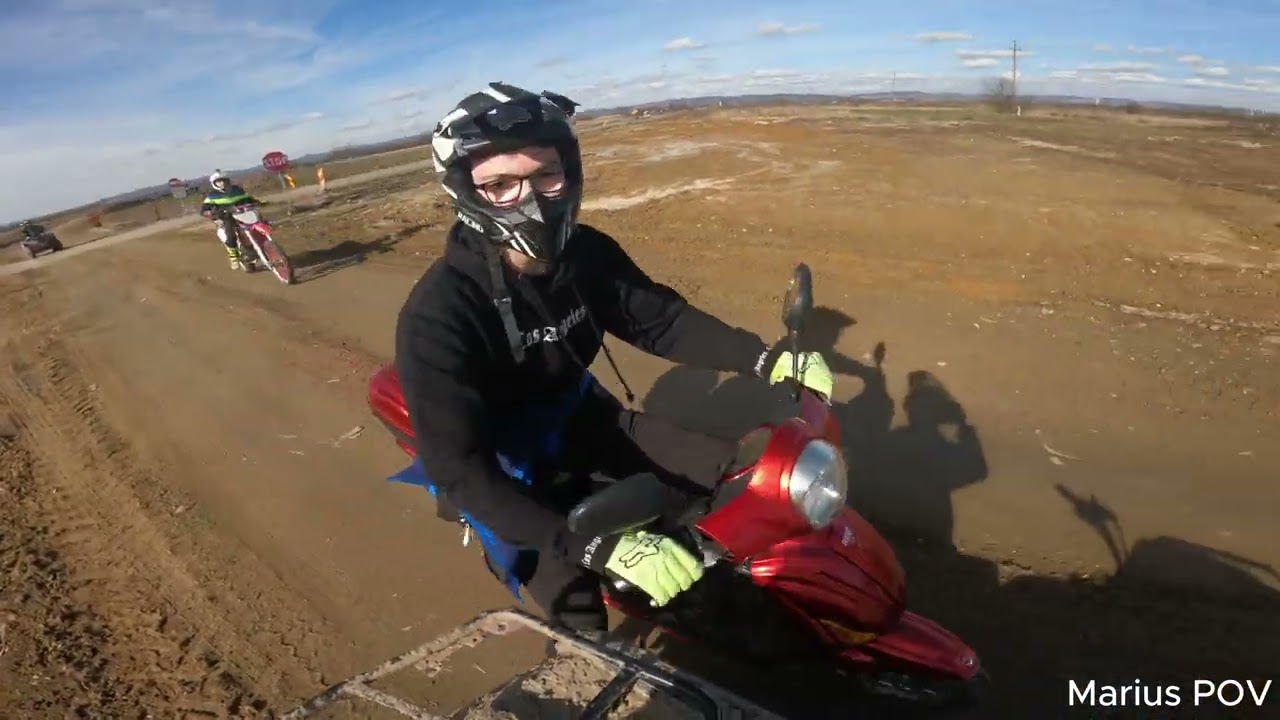 Un nou clip pe deal cu ATV-urile si cu scuteru. #atv #goprolifestyle