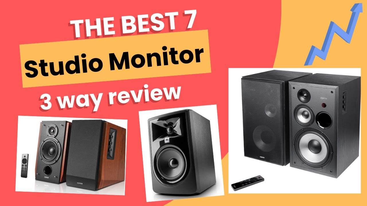 💥🌻The Best 7 Studio Monitor 3 way review