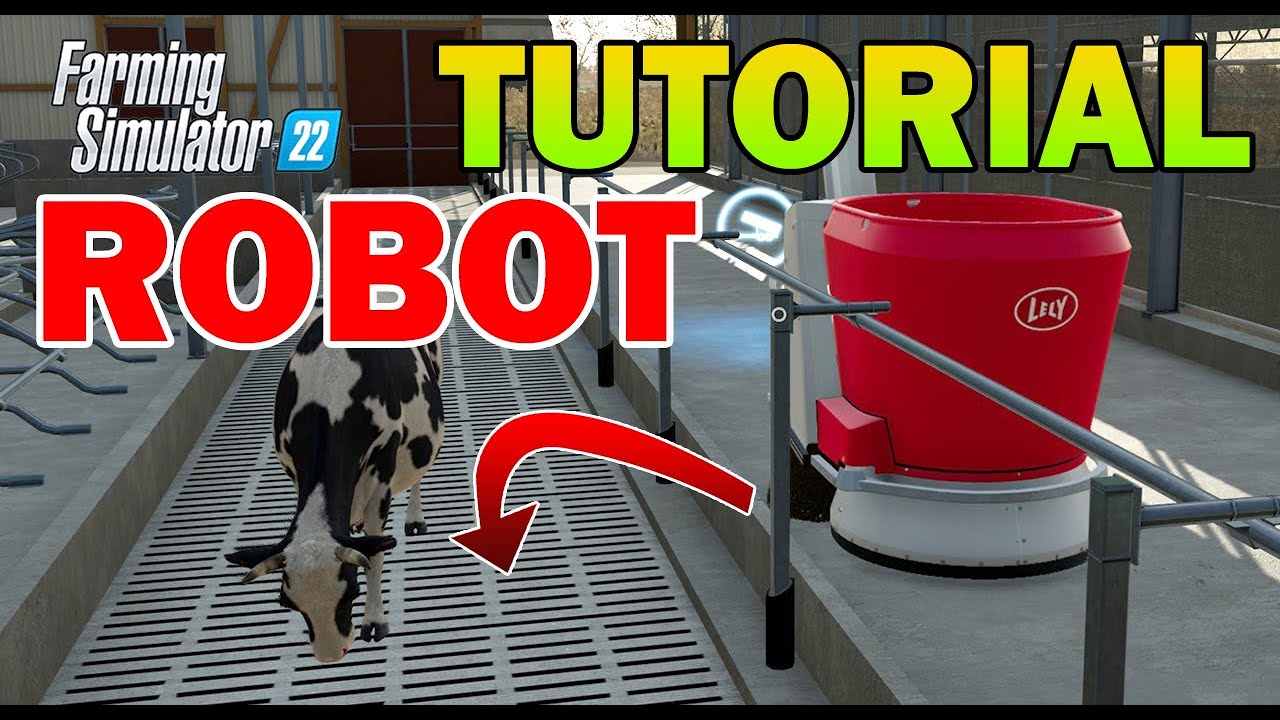 FARMING SIMULATOR 22 | TUTORIAL | Robot Alimentador (Vacas)