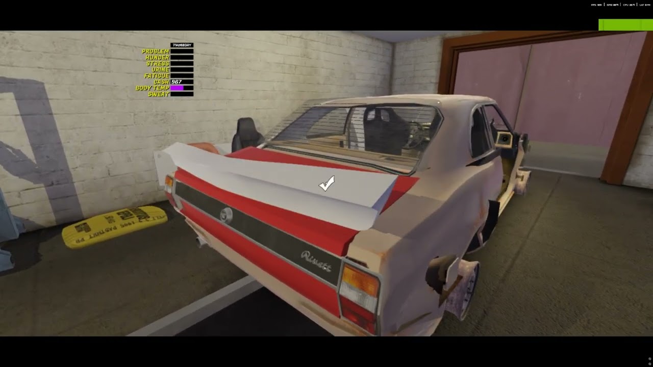 My Winter Car- Progress And Atempting To Start The Car, But No Luck.