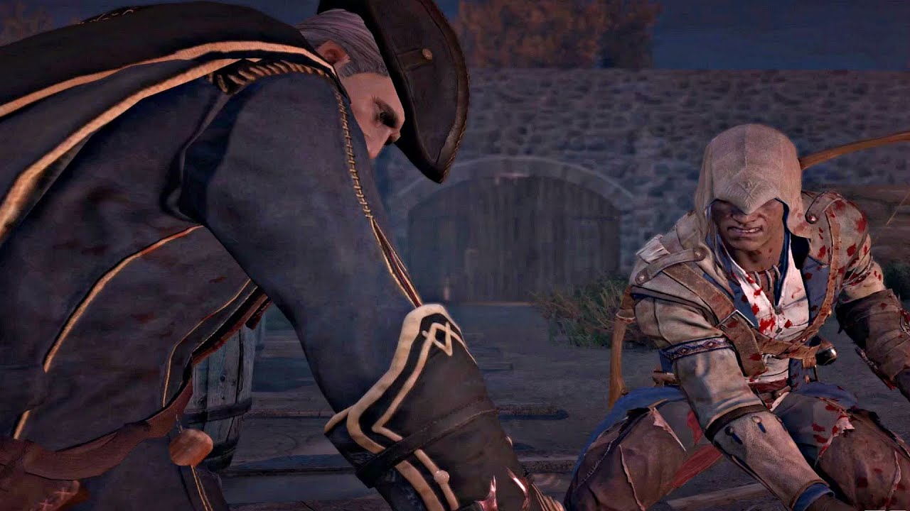 Assassin's Creed 3 Remaster - Connor vs Haytham Final Boss Fight (PS4 Pro)  Templar vs Assassin