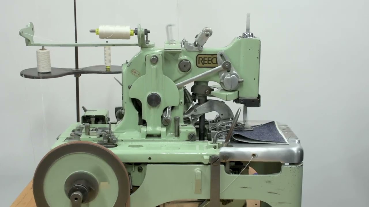 Reece 101 Adjustable Fly Bar Keyhole Buttonhole Sewing Machine