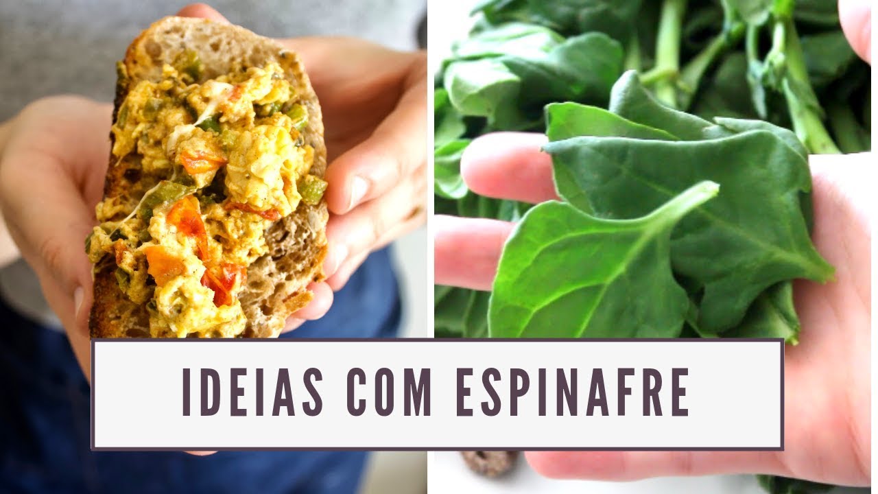 RECEITAS COM ESPINAFRE | O que fazer com espinafre | MARINA MORAIS