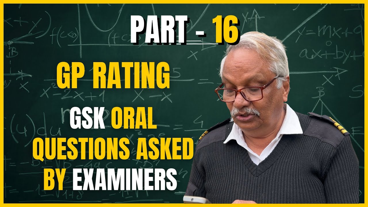 GSK ORAL: Gp rating gsk oral questions asked by examiner by sanjeev sir