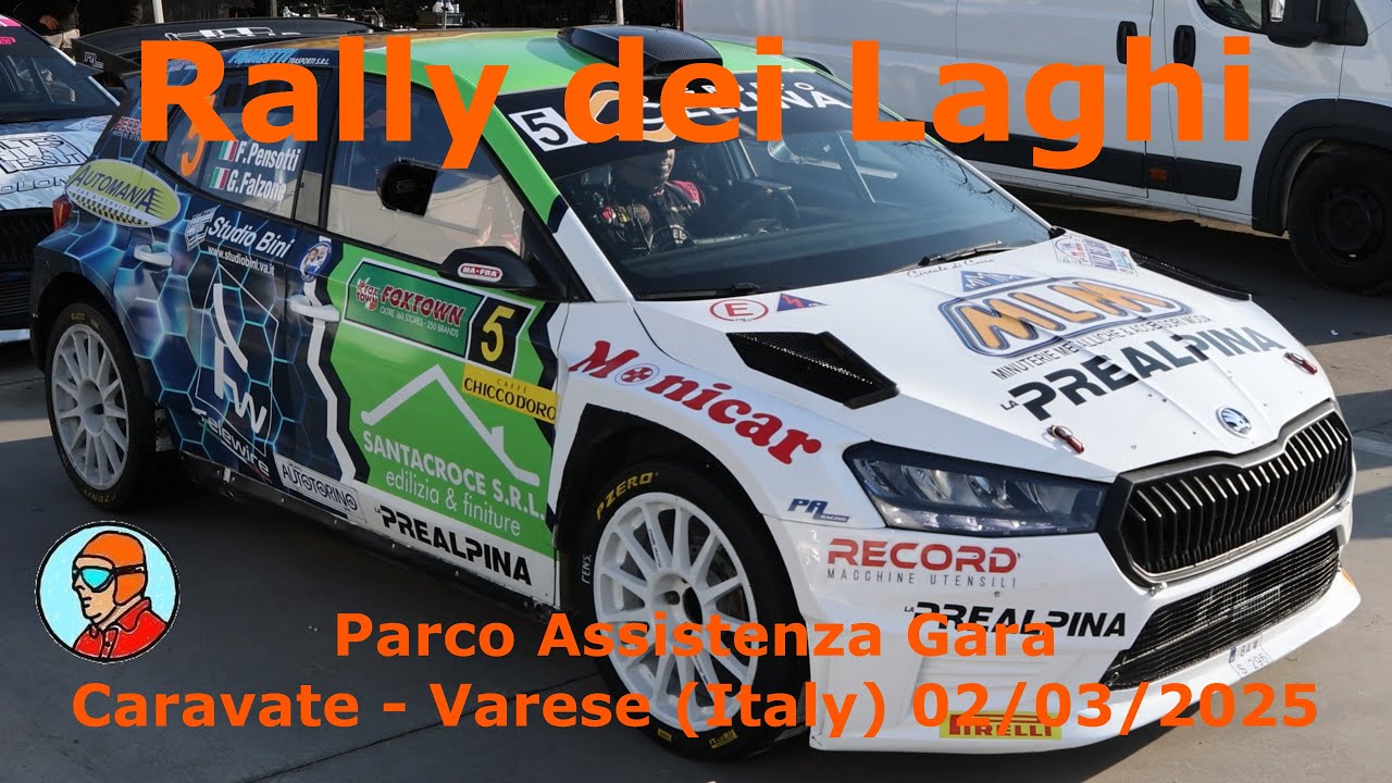 Rally dei Laghi - Parco Assistenza Gara - Caravate, Varese (Italy)
