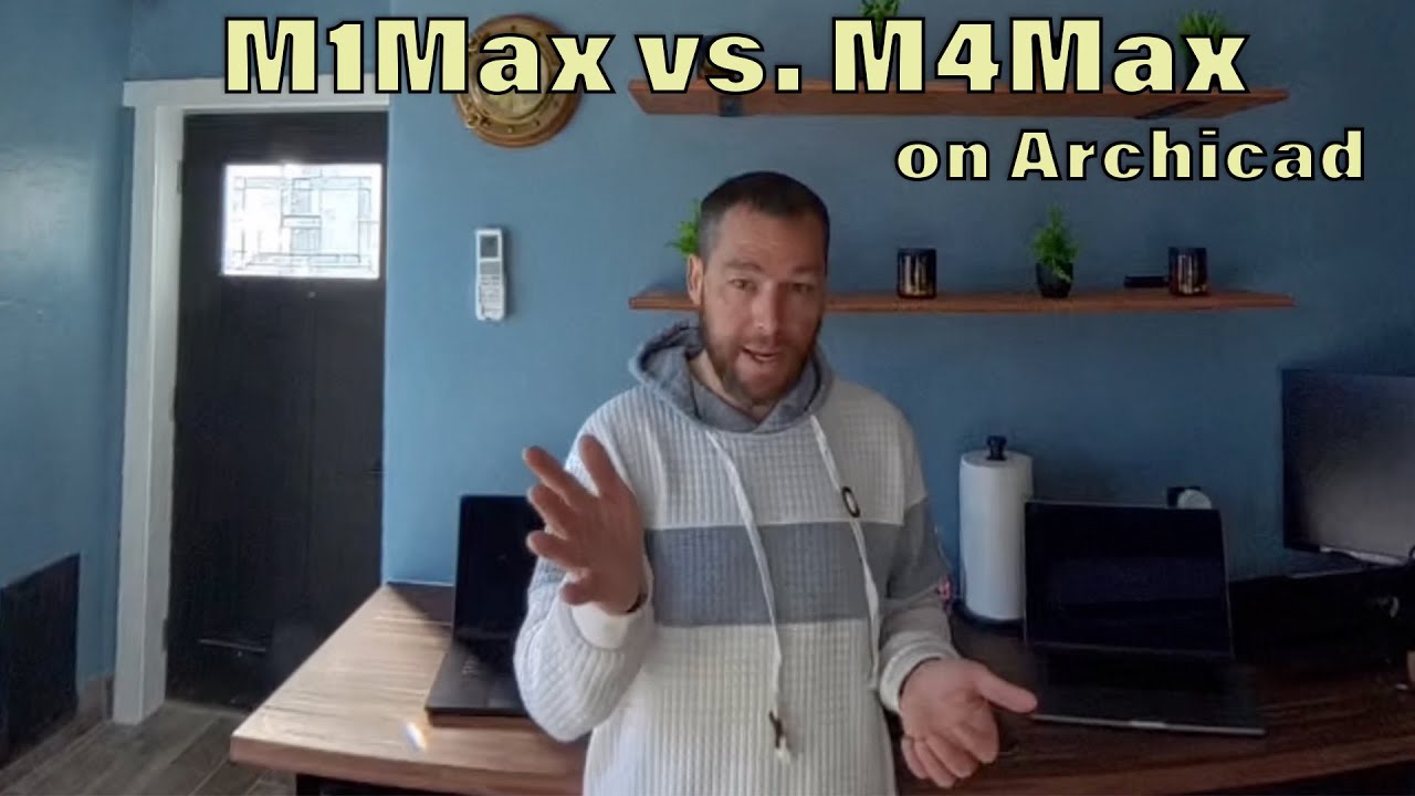 M4Max vs M1Max on Archicad