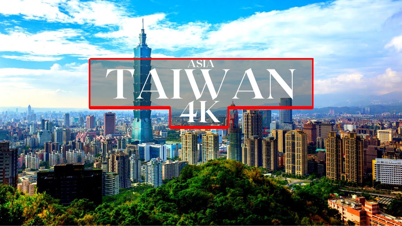 Taiwan 4K Drone Footage | Scenic Relaxation Film With Calming Music | 8K UHD World