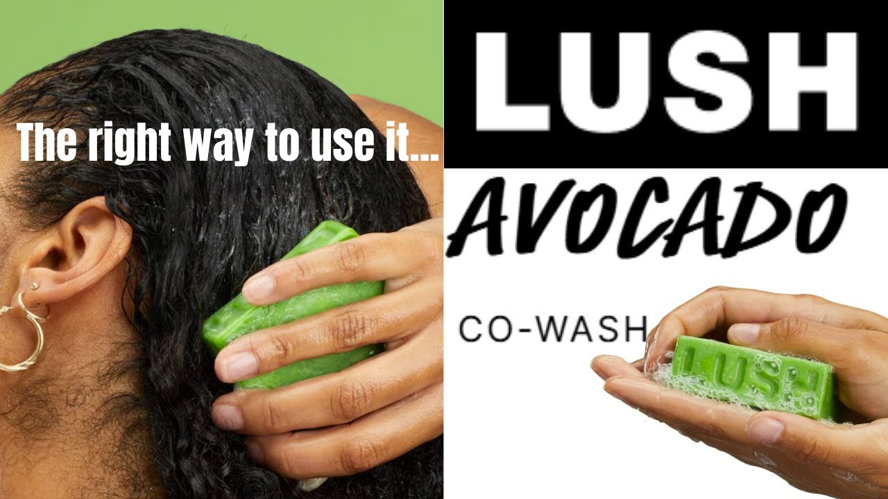 How to Use Shampoo Bar  | LUSH Avocado Co-wash