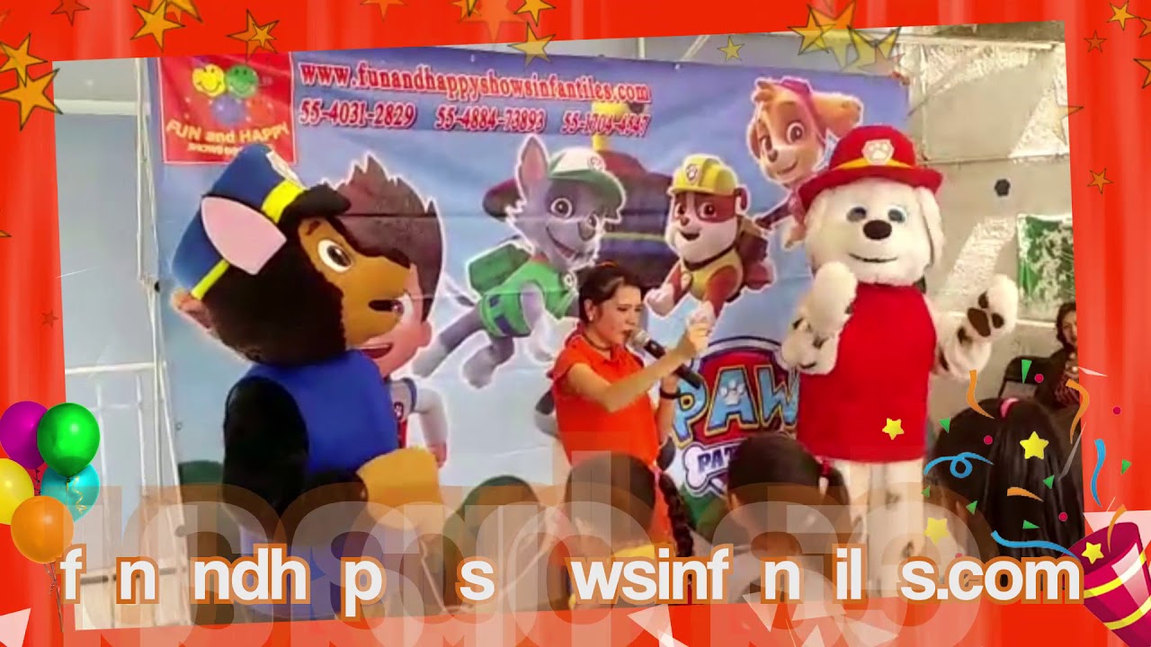 Shows infantiles en CDMX / patrulla canina al rescate #pawpatrol #patrullacanina