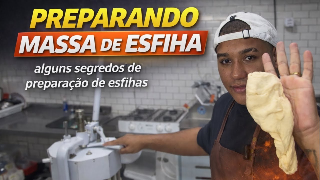 PREPARADO MASSA DE ESFIHAS E DICAS VALIOSAS