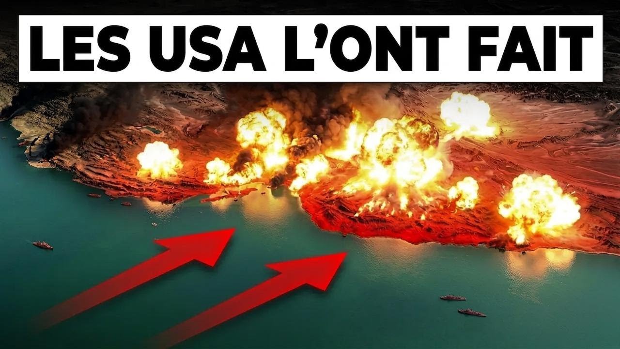 L&rsquo;Iran perd le contr&ocirc;le d&rsquo;Ormuz&hellip; Les &Eacute;tats-Unis frappent fort pour rouvrir le d&eacute;troit