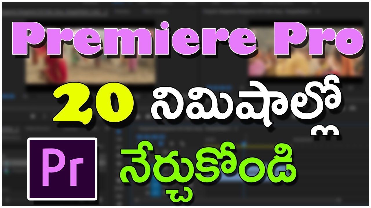LEARN PREMIERE PRO IN 20 MINUTES ! - Tutorial For Beginners