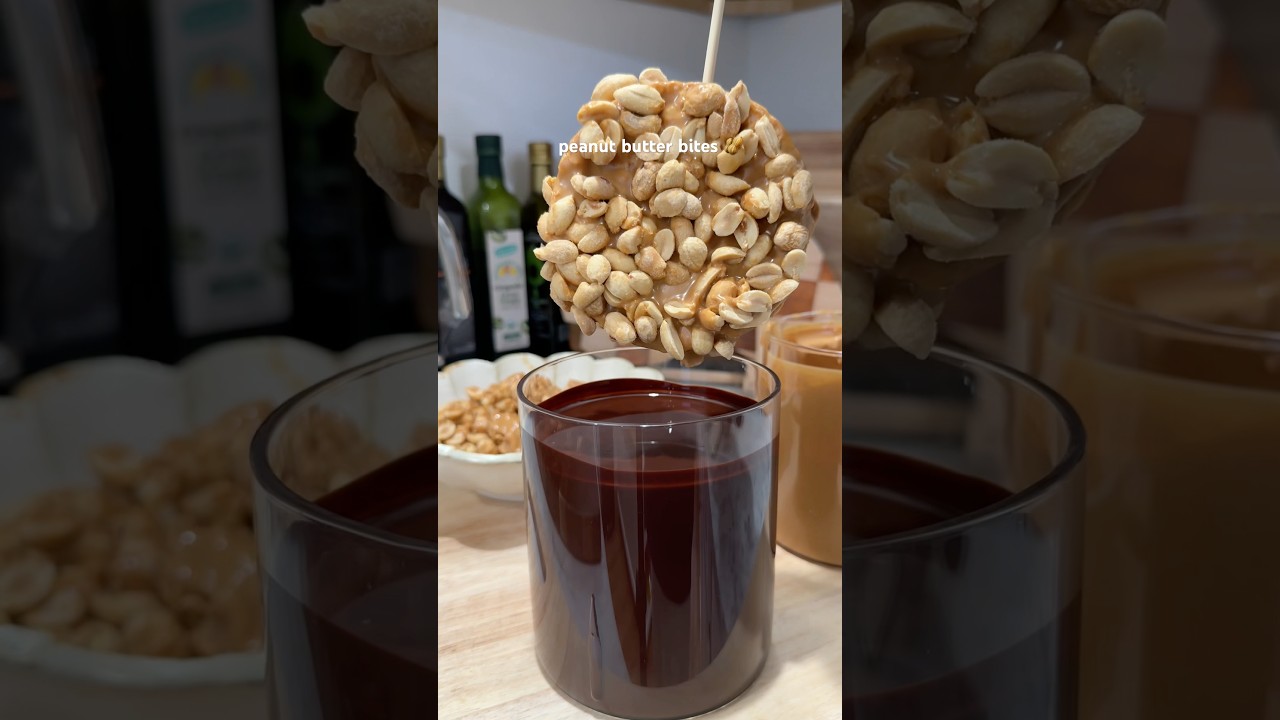 healthy peanut butter bites 🥜 