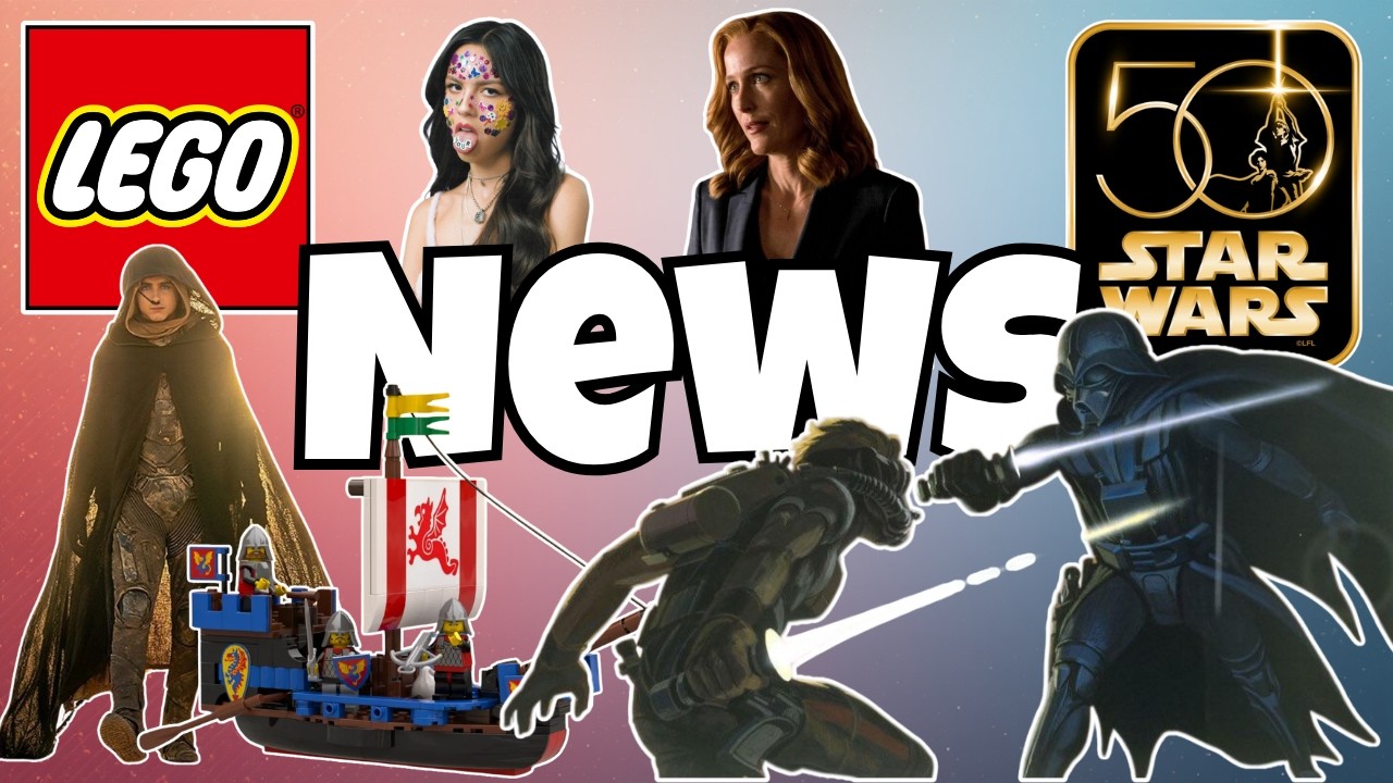 LEGO News (164): Star Wars, Dune, The X-Files, Harry Potter, Olivia Rodrigo, ...